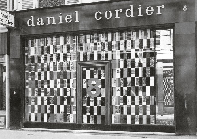 Daniel Cordier's Art Gallery on rue de Duras, Paris