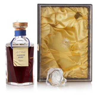 View 1 of Lot 6570: Martell Cordon Blue Crystal Decanter 40.0 abv NV (1 BT70)