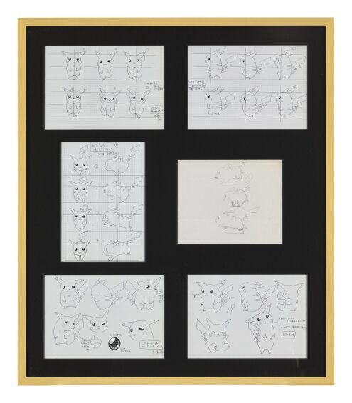 1041 Pokemon By Olm Inc Pikachu Various Sketches 1041 Pokemon By Olm Inc Pikachu Various Sketches
