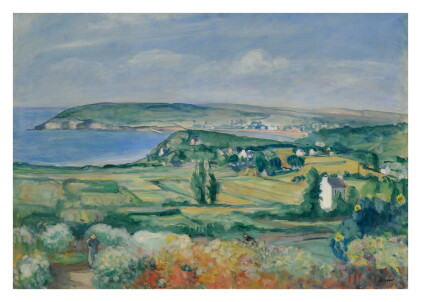 Catalog image of henri lebasque | la plaine du crozon, finistère
