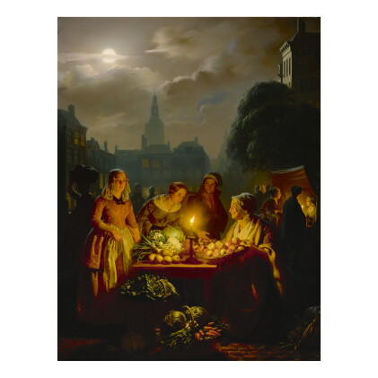 Catalog image of petrus van schendel | grote markt, the hague