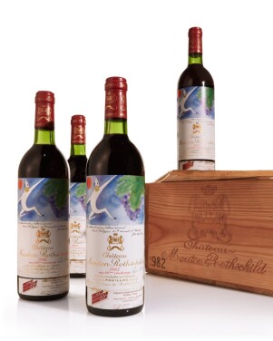 View 1 of Lot 159: Château Mouton Rothschild 1982  (12 BT)
