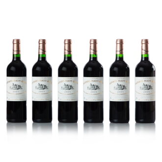 View 1 of Lot 323: Château Bahans Haut Brion 2005  (12 BT)