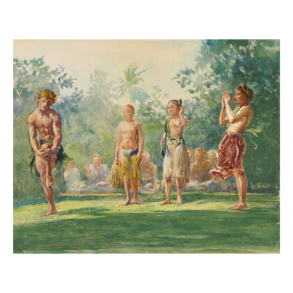 Catalog image of john la farge | selu's daughter (another standing dance)