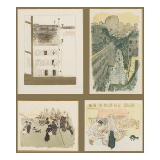 View 1 of Lot 92: Quelques aspects de la vie de Paris (Roger-Marx 56-68; Bouvet 58-70)