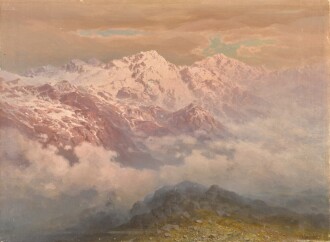 View 1 of Lot 538: Mountain landscape