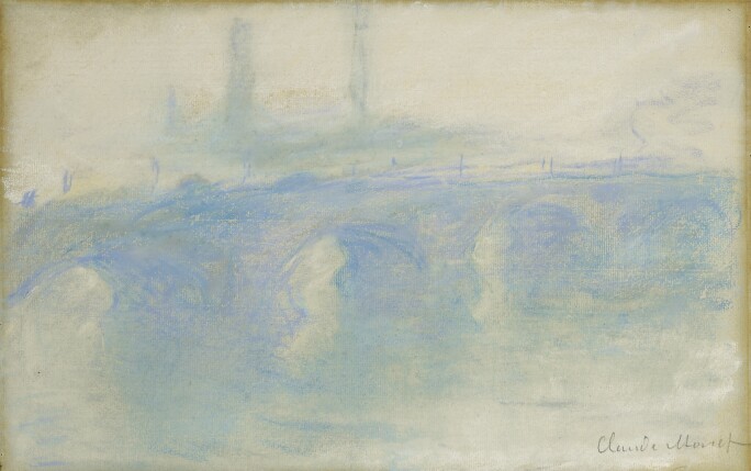 Lot 368 Claude Monet, Waterloo Bridge, 1899, pastel on paper (est.£400,000-600,000).jpg