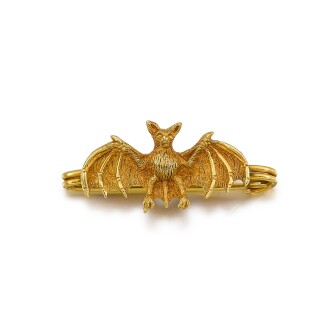 View 1 of Lot 208: Bat Brooch 