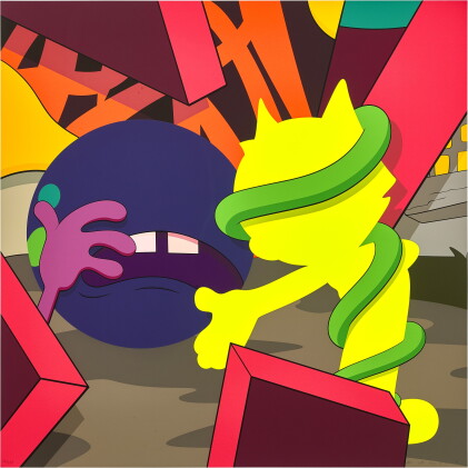 Catalog image of kaws | presenting the past 呈現過去
