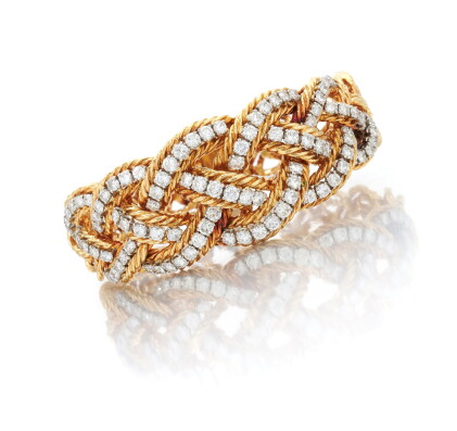 Catalog image of diamond bracelet (bracciale con diamanti)