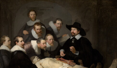 Rembrandt van Rijn, The Anatomy Lesson of Dr Nicolaes Tulp