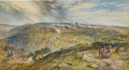 View 1 of Lot 45: Jerusalem from the Mount of Olives