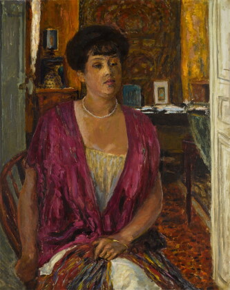 Catalog image of Madame Claude Anet ou Femme dans un intérieur