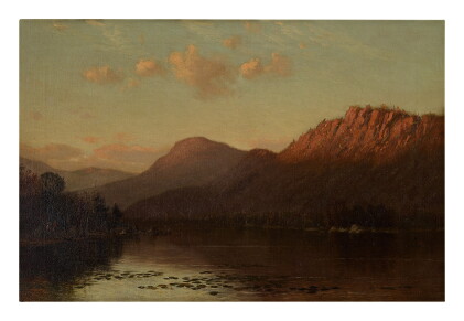 Catalog image of james renwick brevoort | mountain lake scene