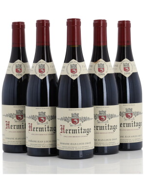 View 1 of Lot 1013: Hermitage Rouge 1999 Jean-Louis Chave (5 BT)