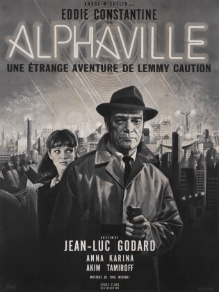 Alphaville (1965) poster, French