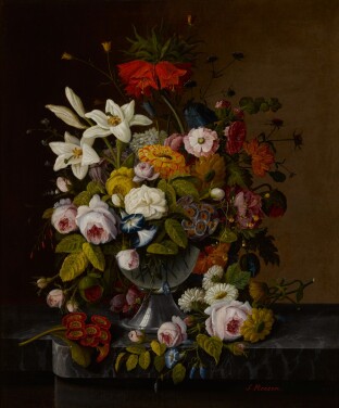 View 1 of Lot 1535: Floral Still Life