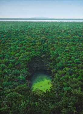 View 1 of Lot 490: Meditación