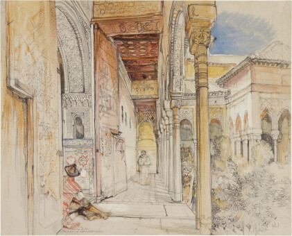 Catalog image of john frederick lewis, r.a. | the alhambra, near granada, spain