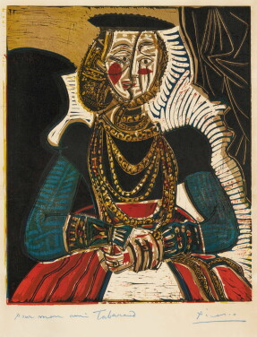 View 1 of Lot 319: Buste de femme d'après Cranach le Jeune (Bloch 859; Baer 1053)
