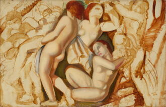 View 1 of Lot 2: Étude pour ‘Femmes au bain’