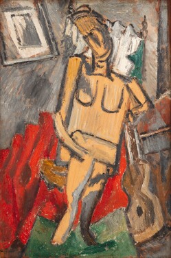 View 1 of Lot 7: Femme nue à la guitare