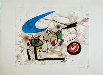 View 1 of Lot 110: Pygmées sous la Lune (D. 562)