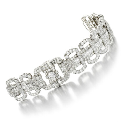 Catalog image of Diamond bracelet, circa 1925
