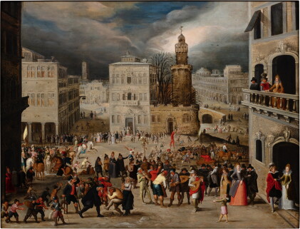 Catalog image of A carnival scene