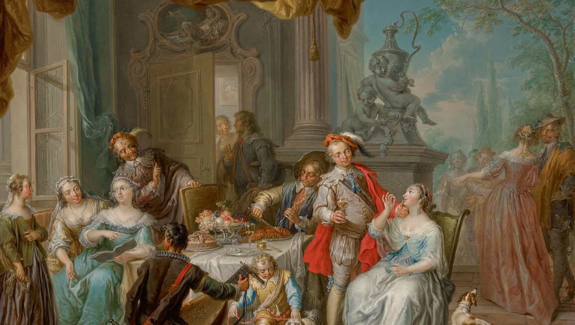 Anatomy Of An Artwork A Lavish Rococo Fete Galante Old Master