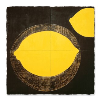 View 1 of Lot 256: Two Lemons, February 28, 1984