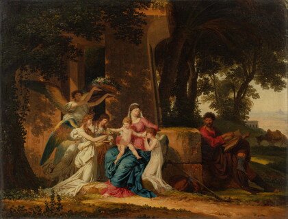 Catalog image of Sketch for The Rest on the Flight into Egypt | Esquisse pour Le Repos de la Sai…