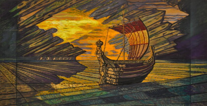 Catalog image of Sea Storm, Stage Design for Sadko