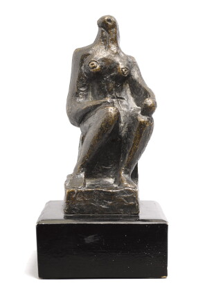 Catalog image of henry moore | small seated figure