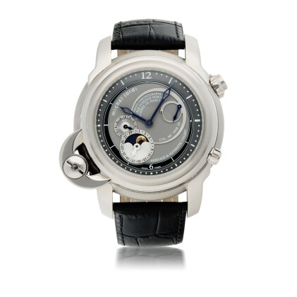 Catalog image of michel jordi | heritage & tradition limited edition swiveling white gold single…