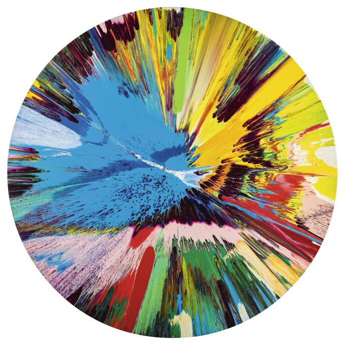 Works by Damien Hirst