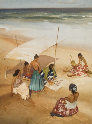 Catalog image of Gipsies on a Mediterranean Beach (Gitanas at La Galera)