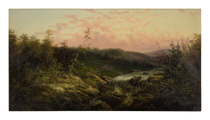 Catalog image of william charles anthony frerichs |wilderness scene with falls, north carolina