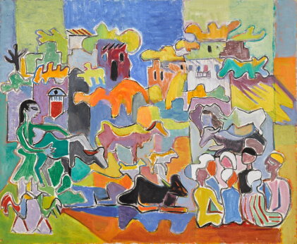 Catalog image of Untitled (Scènes de vie rurale en Egypte)