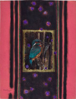 View 1 of Lot 105: A Blue Bird