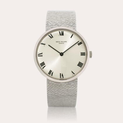 Catalog image of Calatrava, Reference 3537 | A white gold bracelet watch | Circa 1966