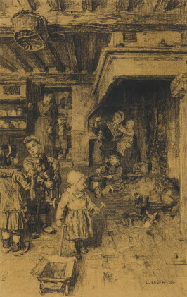 Catalog image of léon-augustin lhermitte | les sabots de noël (le noël des enfants)