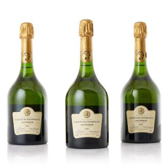 View 1 of Lot 8861: Taittinger, Comtes de Champagne, Blanc de Blancs 1995 (6 BT)
