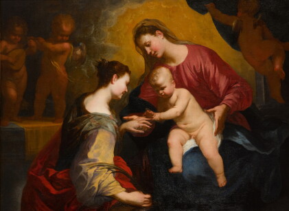 Catalog image of The Mystic Marriage of Saint Catherine