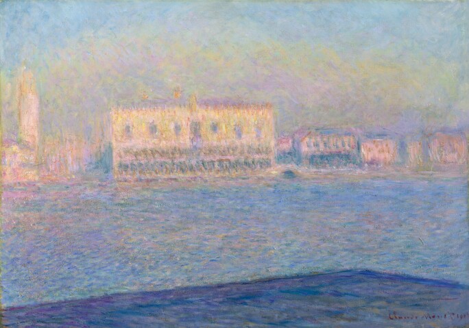 Claude Monet, Le Palais Ducal vu de Saint-Georges Majeur