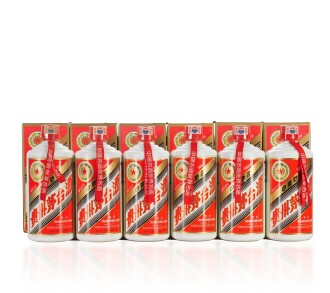 View 1 of Lot 9: 2006年产 “五星牌”贵州茅台酒 Kweichow Five Star Moutai 2006 (6 x 500ml)