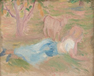 View 1 of Lot 283: Jeune bergère