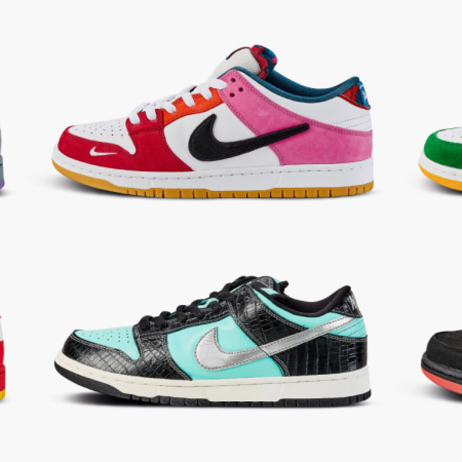 Add a Pop of Color to Your Wardrobe with Red and Blue Nike Shoes
