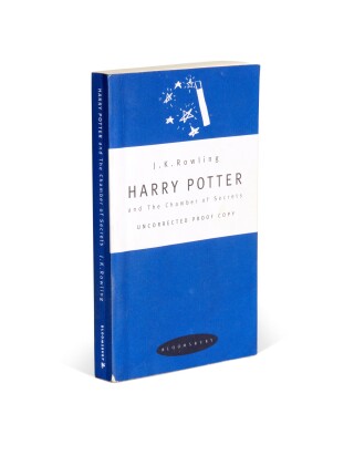 View 1 of Lot 303: J.K. Rowling | Harry Potter and the Chamber of Secrets, 1998, uncorrected proof copy