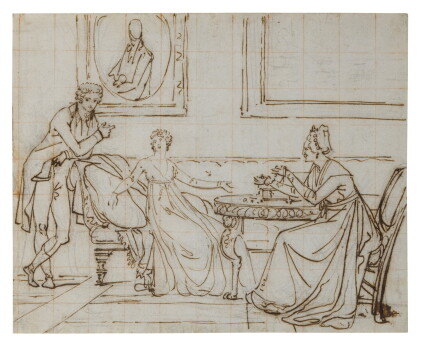 Catalog image of Study for La Famille Salucci